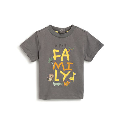 Boys Graphic Printed Short Sleeve T-Shirt